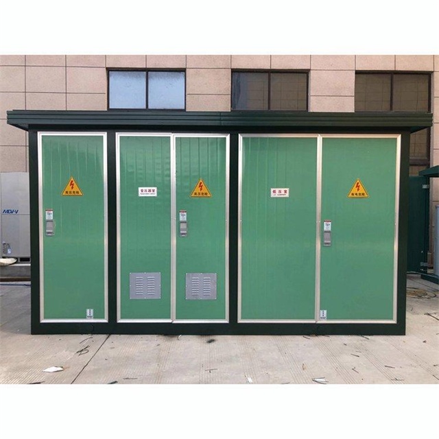 汉南1600KVA欧式箱式变压器